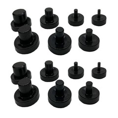 14 PCS Tubing Flaring Tool Kit Heads Fits 3/16 1/4 5/16 3/8 7/16 1/2 Inch