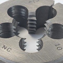 Ridgid 00-RB 3/4&Prime; inch &ndash; 10 N.C. Round Split Bolt Die NOS