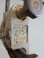 Wheeler Pilot no 65 Shutoff Clamp Tool for Soft Copper and Plastic Pipe 3/4-1&Prime;