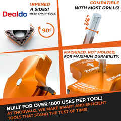 PVC Pipe Reamer Triforce &ndash; with Tungsten Carbide Blades &ndash; Video Tutorial + User