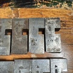 OSTER Dies Lot 20 pieces 3d 44 Various Sizes