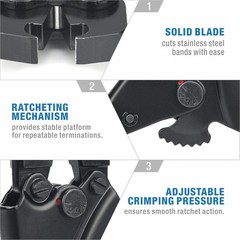 iCrimp ICP-PC01 PEX Cinch Clamp Removal Tool &ndash; Removes 3/8-in, 1/2-in, 3/4-in, 1