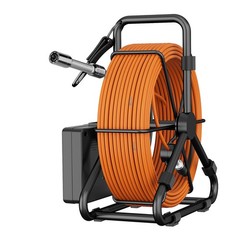 30M Sewer Pipe Inspection Camera, 17mm Drain Sewer Pipeline Industrial Endoscope