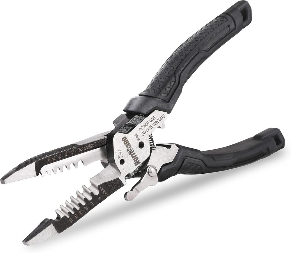 HURRICANE 6-in-1 Multifunctional Wire Stripper, Crimping Tool & Cutter Pliers