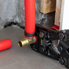 iCrimp Pex Tool with Free Gauge &ndash; For Plumbing Installations