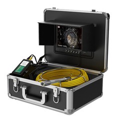 1000TVL Drain Sewer Camera 512hz Self-leveling DVR Pipe Inspection Camera 40m