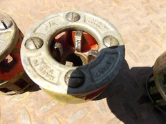 RIDGID 00R 00-R PIPE THREADER NPT DIES 1/8, 3/8, 1/2, 3/4