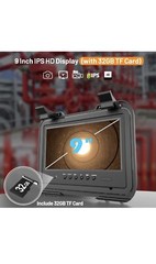 Self-Leveling Sewer Camera 100Ft Anysun 9&Prime; HD Screen New In BOX