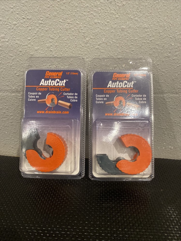 General Pipe Cleaners ATC12 1/2-Inch AutoCut Copper Tubing Cutter (2pk)