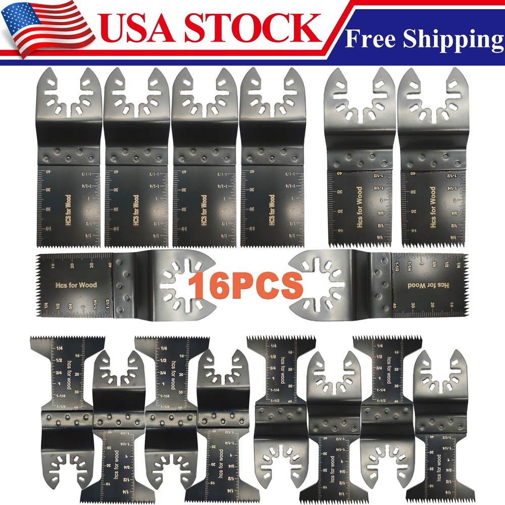 16CS Oscillating Saw Blades Multi Tool For Dewalt Fein Multimaster Makita US