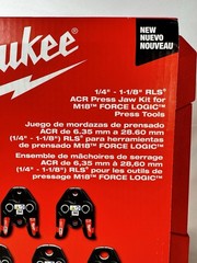 Milwaukee 49-16-2662R 1/4&rdquo;-1-1/8&Prime; RLS ACR Press Jaw Kit for M18 Press Tools