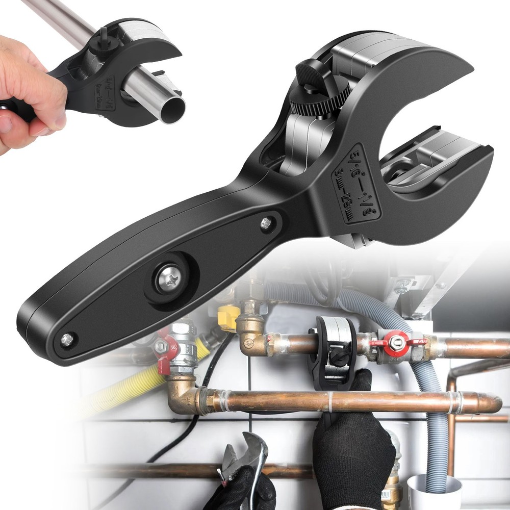 Ratchet Pipe Cutting Tool 5/16&Prime; &ndash; 1-1/8&Prime; PVC Copper Aluminium Tube Cutter Tool