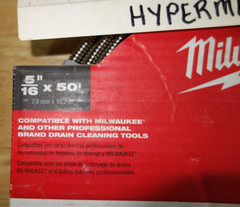 Milwaukee 48-53-2674 5/16-Inch x 50-Foot Inner Core Bulb Head Cable w/ Rustguard