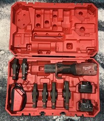 Milwaukee 2922-22 M18 FORCE LOGIC Press Tool W/ One Key w/ 1/2&rdquo; &ndash; 2&rdquo; CTS-V Jaws