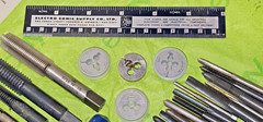 Large Mixed Tap 60+ Lot Heavy Duty Machine Thread Cutting Tools Shop