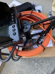 30M Sewer Pipe Inspection Camera 4.3&Prime; Monitor Drain Sewer Pipeline Endoscope