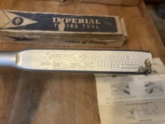 Vtg. Imperial Eastman Blue Dot Tube Bender No. 364-FH For 3/8&Prime; O.D. Tubing USA