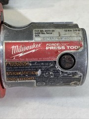 Milwaukee 2473-20 Force Logic Press Tool With 3 Jaws + Battery USED