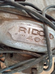 Ridgid 400 Electric Pipe Threader Machine (freight shipping?)