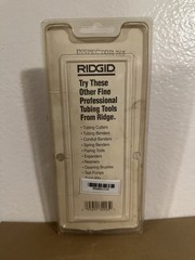 Ridgid 32920 Model 15 3/16&Prime; &ndash; 1-1/8&Prime; Screw Feed Tubing Cutter Open Box