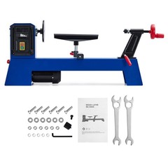 GarveeTech Wood Lathe, 14 in x 20 in, Power Wood Turning Lathe 400W, 4 Speed &hellip;