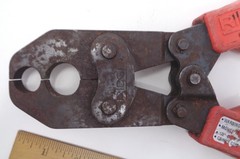 Ridgid USA 23468 PEX Crimp Tool for 1/2 & 3/4 copper crimp rings. ASTM F-1807.
