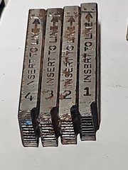 Ridgid 500 1/4&Prime; And 515 Pipe Threading w/dies Lot Of Two Tools
