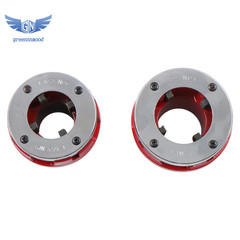 7 Size Pipe Threader Threading 3/8&Prime; to 2&Prime; Die Dies Set with Handle Ratchet