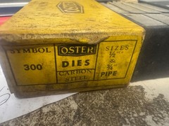 Set 1 to 4 Teledyne Oster Dies 300 NPT HS 1/2 & 3/4 103