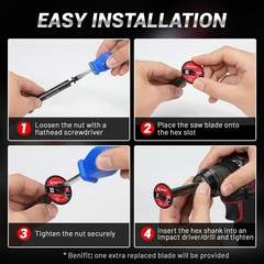 Inside Pipe Cutter for PVC Pipe, Pipe Cutter with Replaceable Diamond Grit Bl&hellip;