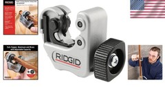 Compact 86127 Tubing Cutter for Copper, Aluminum, Brass & Plastics &ndash; 1/4&Prime; to &hellip;