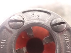 Ridgid 37210 111-R 3/8&Prime; NPT RH Alloy Steel Manual Pipe Threader Die Head (BN42)