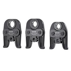 VEVOR MegaPress Jaws 3PCS Pressing Jaws 1/2&Prime; 3/4&Prime; & 1&Prime; for Standard Press Tools