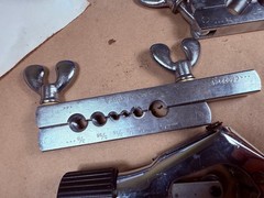 Vintage Gould Imperial Eastman Tubing Flaring & Swagging Tool Kit Case USA 45&deg;