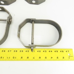 4&Prime; Pipe Pivoting Steel Anvil Clevis Hanger 7-3/4&Prime; H FIG 1 STD. Lot Of 9