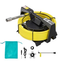 Uimoso 65.6 ft /20 m WiFi Sewer Inspection Camera w/ IP68 Waterproof and 12 LEDs