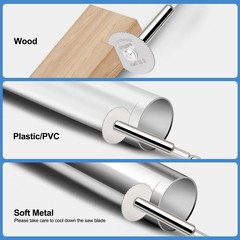 Anmxkoo Inside Pipe Cutter for Pvc Pipe, Professional Steel