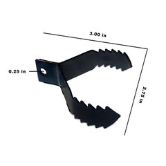 SEWER SNAKE-AUGER BITS-DRAIN CLEANER BITS CUTTERS 4- Piece Set