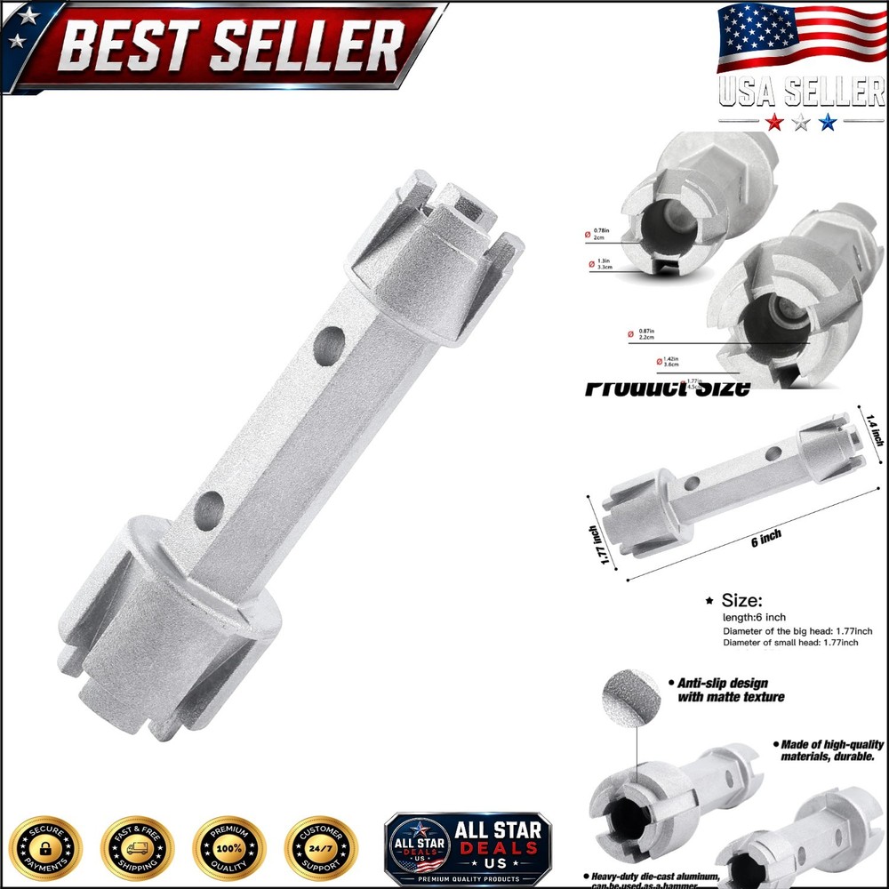 Effortless Tub Drain Removal Tool &ndash; 2000cm Torque & Corrosion Resistant Design