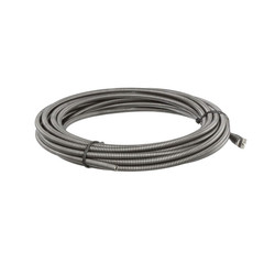 Heavy-Duty 3/8&Prime; x 35&prime; Drain Cleaning Cable for Tough Clogs