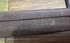 Vintage TRIMO Trimont 36&rdquo; Heavy Duty Pipe Wrench Industrial Forged Steel Tool