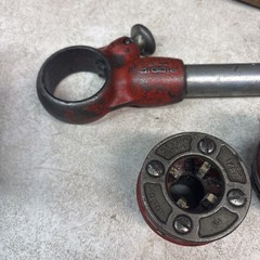 RIDGID 00-R Pipe Threader Die Head Set &mdash; 1&rdquo;, 3/4&rdquo;, and 1/2&rdquo;