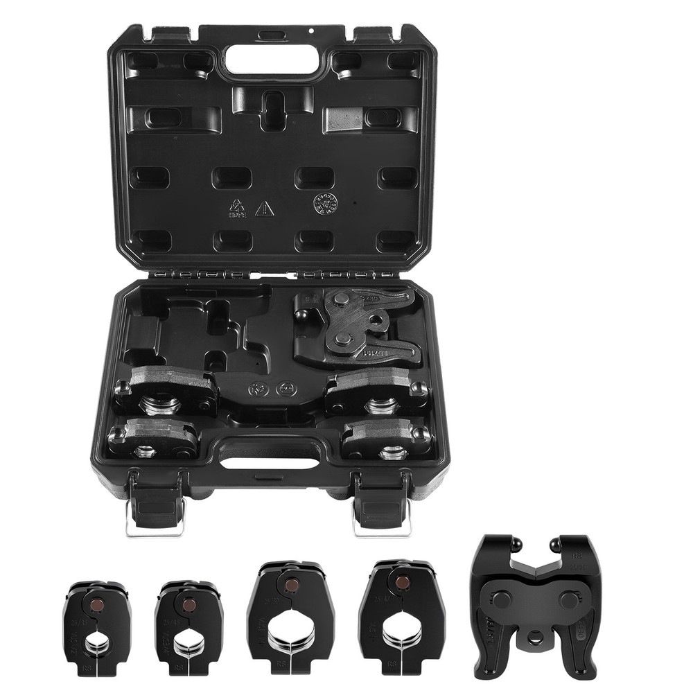 Uimoso 5PCS ProPress Kit with 4 Press Rings 1/2&Prime; to 1-1/4&Prime; & R8 Actuator