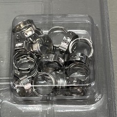 PEX Cinch Clamp Tool Kit w/ Stainless Steel Clamp Rings 20 -1/2&Prime; & 10 &ndash; 3/4&Prime;)