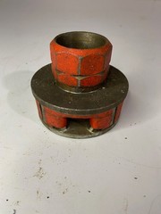 Lot of FIVE (5) RIDGID 1-1/4&Prime; Die-Head Pipe Threaders (USED) 11R