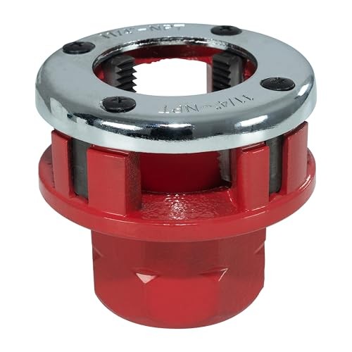 Ratchet Pipe Threader Kit Replacement 1-1/4-inch Dies