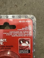 Milwaukee 1/2 in. Close Quarters Tubing Cutter, Model: 48-22-4260