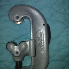 General Tools No 125 Tubing Cutter 1/4 to 1-5/8 Inch OD Gray Plumbing Tool