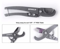EFIELD PEX/CPVC Pipe/Tubing Cutter for for 1/8&Prime;,1/4&Prime;, 3/8&Prime;, 1/2&Prime;, 3/4&Prime; up to 1 &ldquo;