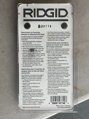 RIDGID 47745 1/2&Prime; To 3/4&Prime; NPT Alloy Steel UNV Right Hand Universal Pipe Dies New